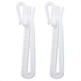 Curtain Hooks, Adjuster Hooks, 3.5 inches (90 mm), Pack of 26