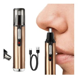 Recortador Eléctrico Y Recargable De Vello De Nariz Y Orejas
