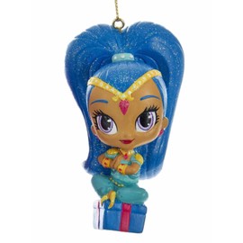 Shimmer & Shine Holiday Christmas Tree Ornament Blue Genie