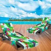 Ruikyhom Lounge Chair Towel Cover, Chaise Lounge Cover (Pack of