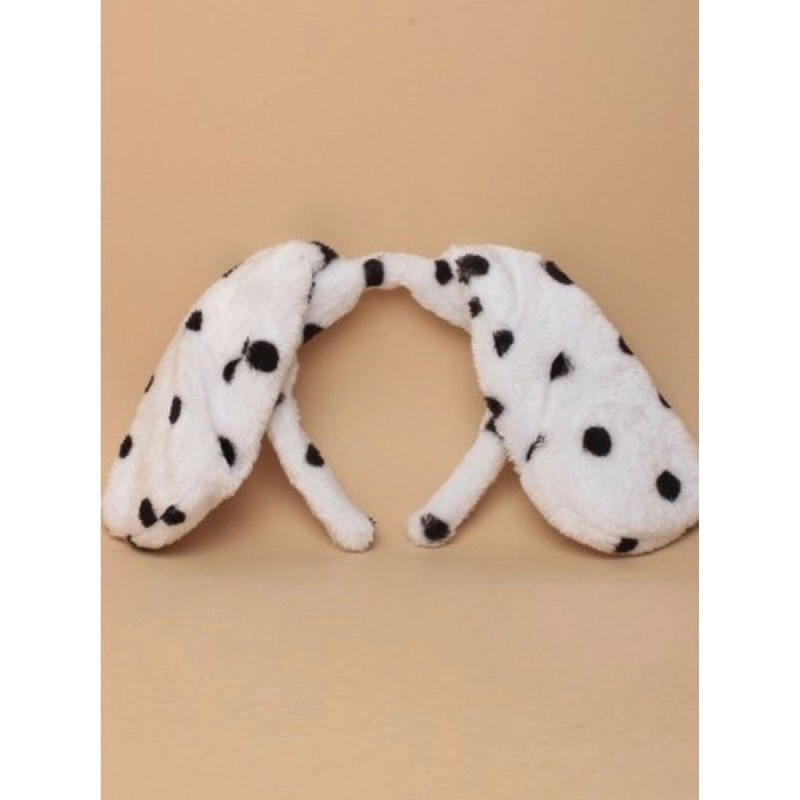 Dalmatian Dog Puppy Floppy Ears On An Alice Hair Band