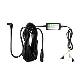 Type-C Hardwire Kit for 3 Channel Dash Cams, DC 5V 3A Car Dash Step-Down Cable, Includes Fuse Taps and Installation Tools-11ft