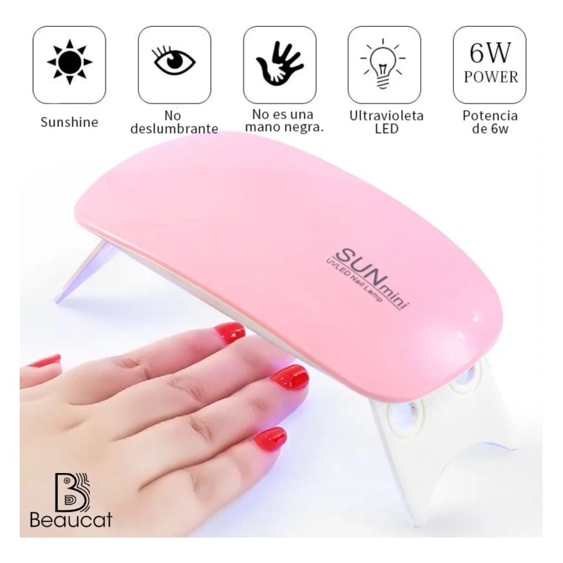 Kit Para De Uñas Polygel Completo Acrilicas Beaucat 18 Pcs