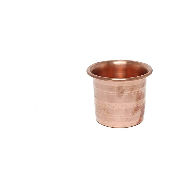 Aditri Creation Punch Patra/Rota and Akmani/Paris (Spoon) Puja Supplies Items