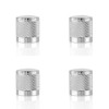 21ST 4pcs Knurling Docking Hardware Covers For Harley Sportster 883