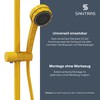 SANTRAS® Premium Shower Hose Yellow 1.25 m with Flow Limiter