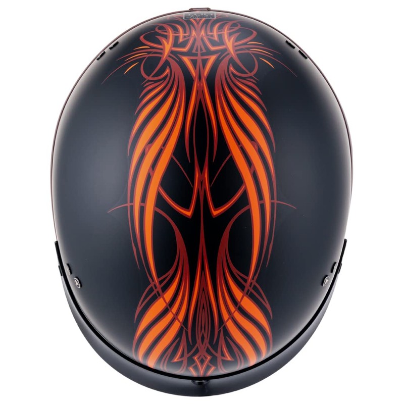 JQF Gear Retro Motorcycle Helmets for Men Women Open Face