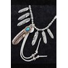 Gorokuro 925 Silver Feather SV Feather Top Silver Pendant 1