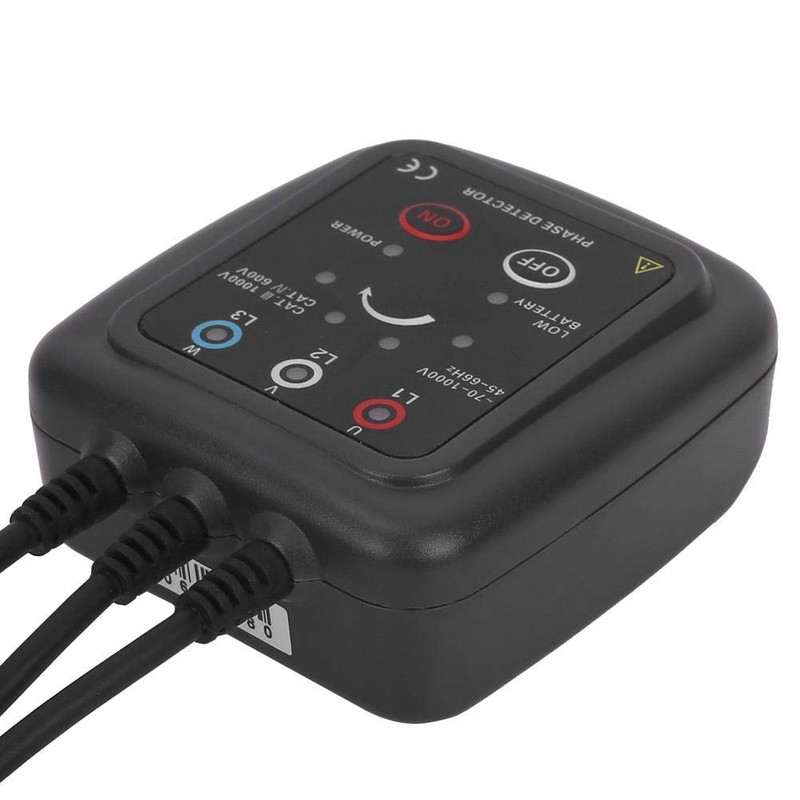 Detector de secuencia de fase sin , CA 70-1000 V