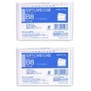 [Set of 2] Kokuyo Card Case, Clear Case, Soft Type, PVC B8, Kuke-58