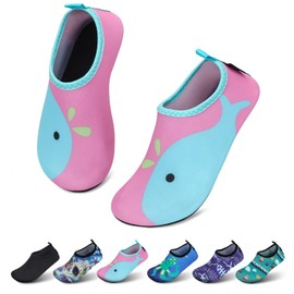 SAGUARO Children’s Bathing Shoes for Girls and Boys, Swimming Shoes, Quick-Drying Outdoor Aqua Shoes, Pool, Yoga, 4.5 Infants–2.5 Juniors UK (21–35 EU)