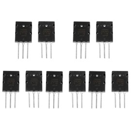 5 Pairs Amplifier Transistor Audio Transistor 2SA1943 2SC5200 A1943 C5200 High Performance Audio Fever Amplifier Pair Tube