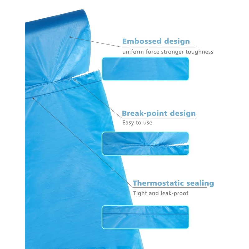 Small Trash Bags, AYOTEE 4-6 Gallon Compostable Garbage Bags, 4