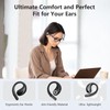 Psadhi Open Ear Clip Wireless Earbuds Bone Conduction Headphones, Bluetooth