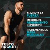 Creatina monohidratada micronizada 500g sin sabor Testo Rocket pre workout