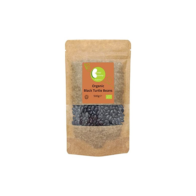Organic Black Turtle Beans -Certified Organic- by Busy Beans Organic