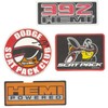 4-Pack Dodge Scat Pack and HEMI Vinyl Stickers Made in