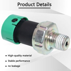 KEJSTED Engine Oil Pressure Switch Sensor Sending Unit D1835A Compatible with Chevy Impala Lumina Monte Carlo Buick Allure Lacrosse Lucerne Regal Pontiac Grand Prix Oldsmobile Intrigue 3.8L