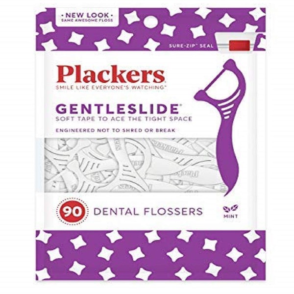 Plackers Gentleslide Flosser, 90 Count