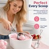 2PCS Ice Cream Scoop with Trigger, 6cm Large Scoop and