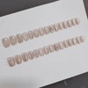 Nail Tip, Long, 24 Pieces, Nail Tip, Glitter Stone, Cute