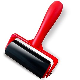 Rodillo de cinta de goma para cinta adhesiva, cinta antideslizante, bandas y otra cinta (cinta de gaffer, cinta de enmascarar, cinta de pintores y otra) para eliminar burbujas de aire para que la