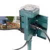 GE Outdoor 24-Hour Mechanical Stake Timer Plug-in, Heavy-Duty, 6 Grounded