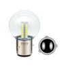 SOFOC- BA21D LED Bulbs High/Low Beam,Yellow G40 Bulb for Motorcycle