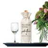 Godmother Proposal Gifts, Godmother Gifts Wine Bag, Godparents Proposal Gifts,