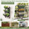 Giantex Vertical Raised Garden Bed, Hanging & Wall-Mounted Planter Garden