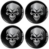 SkinoEu 4 x 50 mm Sticker for Hub Caps Hub