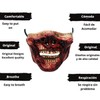Ghoulish Productions Muzzle Zombie Half Mask Standard