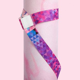 PAMK Yoga Strap Yoga Mat Holder Shoulder Strap Yoga Belt Multifunctional Strap Exercise Band Cotton