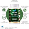 Moringa Orgánica 100 Pura bolsa con 100 cápsulas
