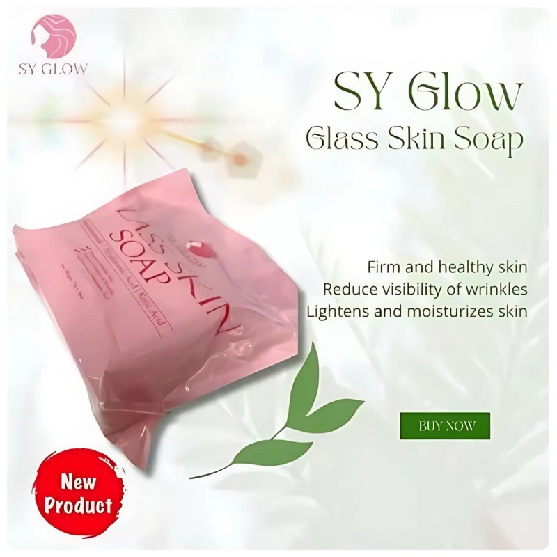 SY Glow Glass Skin Soap 75gx3pcs