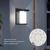 Motion Sensor Outdoor Lights Waterproof 120 Degree Sense Angle Solar