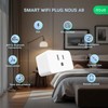 NOUS Wi-Fi Smart Plug 15A, Dual-Band 2.4GHz & 5GHz, Energy