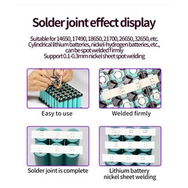 K99 Spot Welder DIY Kit 99 Gears Power Adjustable Mini Spots Welding Machine Control Board 0.1-0.3MM for 17490 18650