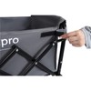 Expandable Collapsible Wagon with Extra Space, Foldable Utility Cart with