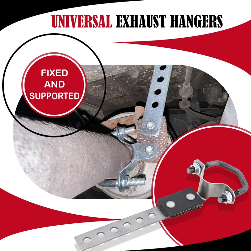 Universal Exhaust Hangers Heavy Duty Tail Pipe Hangers Muffler Hanger