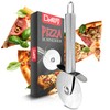 DEVERYONE Pizza Cutter - Premium Pizza Roller Stainless Steel Rustproof,