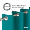 Deconovo Solid 52-inch x 63 inch Thermal Blackout Grommet Curtain