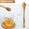 KYVANDO Traditional Olive Honey Dippers - Durable & Warp-Resistant, Preserves