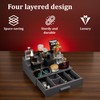 NAYPUEVAN NAYPUEVAN 4-Layer Cologne Organizer For Men, Cologne Stand With