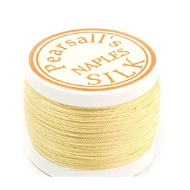 Pearsalls Naples Rod Wrapping Silk Thread Color Straw