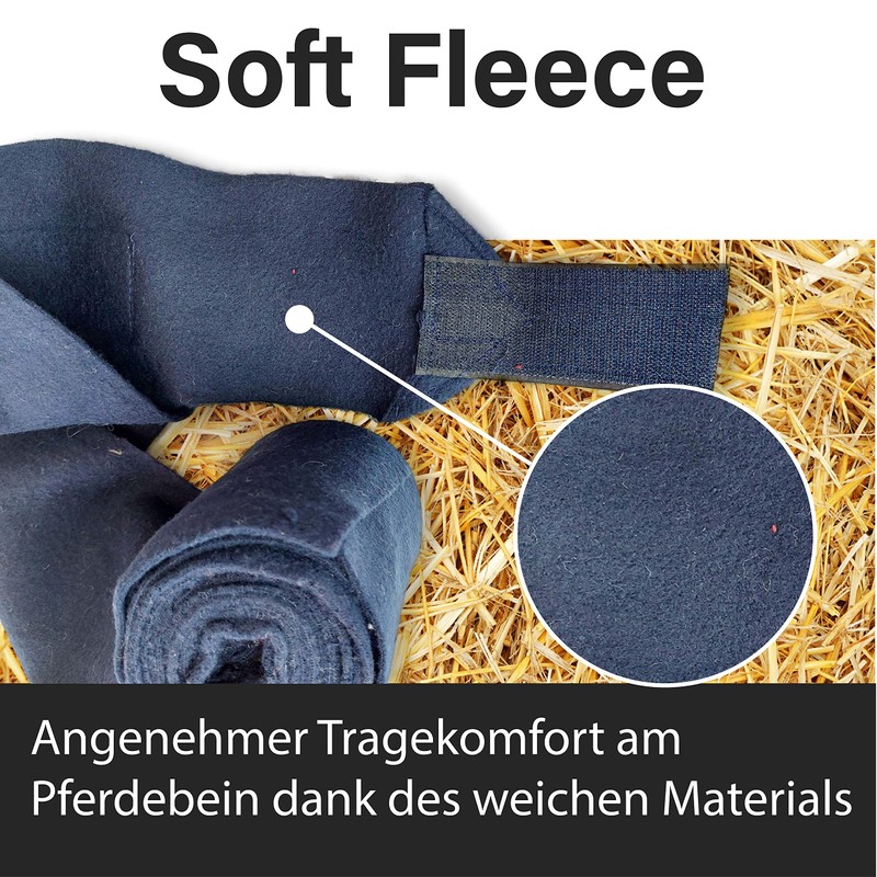 Fleece Bandages for Horse – Horse Fleece Bandages in Set