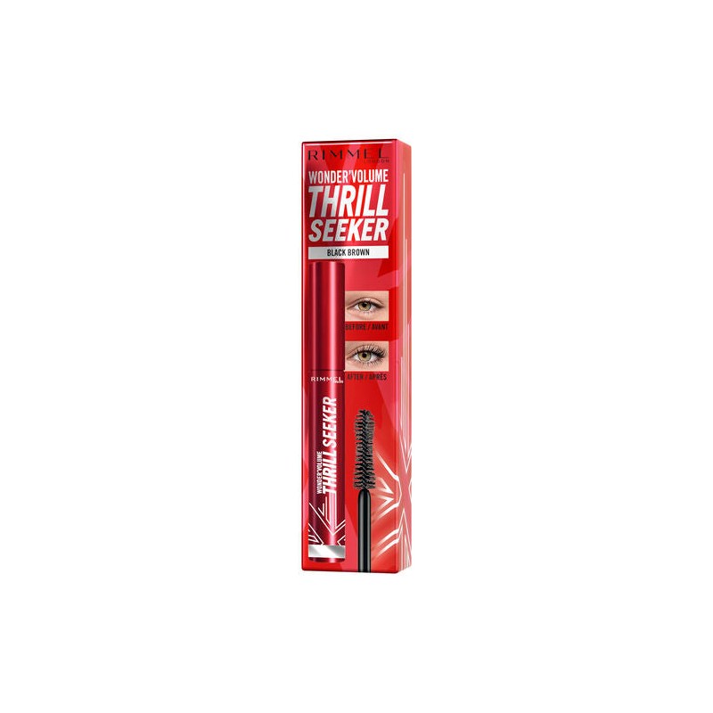 Rimmel Wonder Volume Thrill Seeker Mascara Black Brown