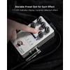 FLAMMA FS02 Reverb Pedal Stereo Guitar Effects with 7 Storable