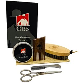 G.B.S Tapered Barber Comb 7 1/4" Flexible, Heat Resistant Classic Shape Strong | Hairdressing Comb Fine and Wide Tooth Comb for Men and Women Most Hair Types - Pack of 6