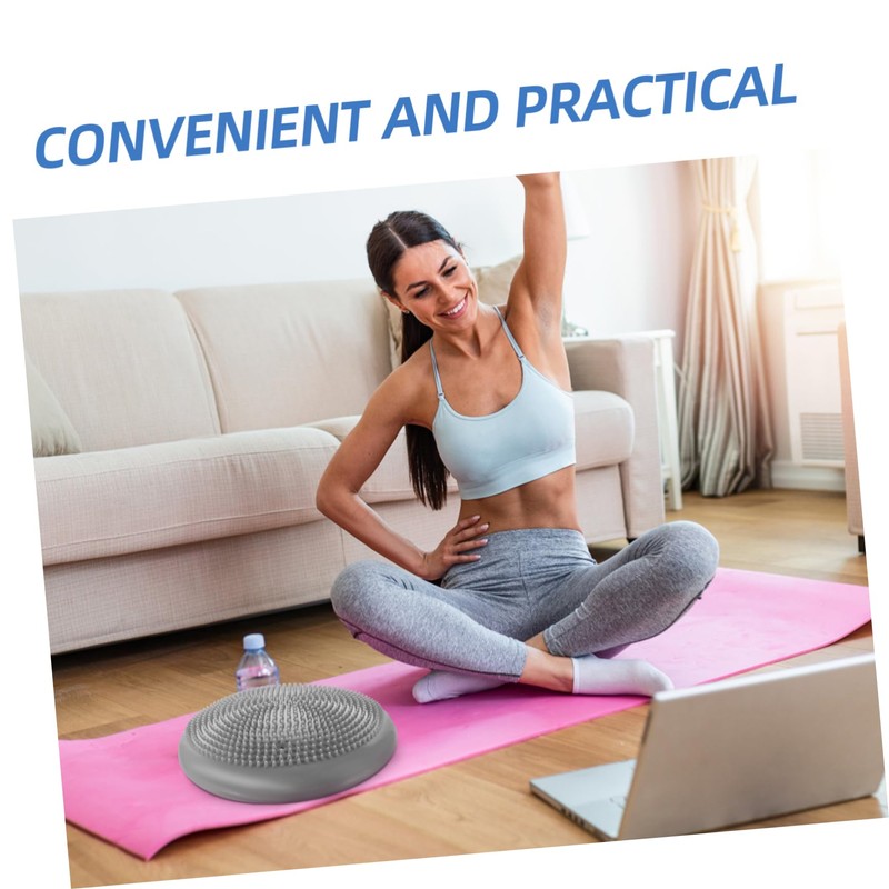 OHPHCALL Balance Disc Wobble Seat for Fitness Lower Back Support